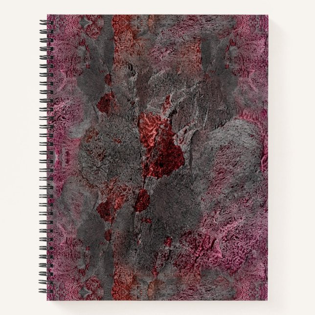 Carnet Motif en marbre (Devant)