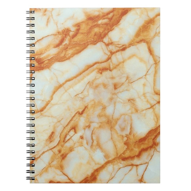 Carnet motif en marbre (Devant)