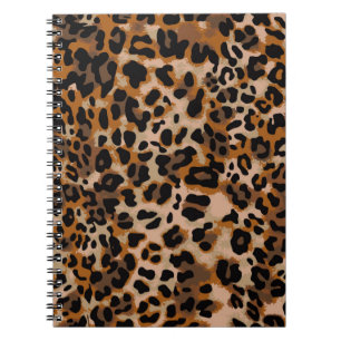 Carnet Motif en peau d'animal de guépard de jaguar sans s
