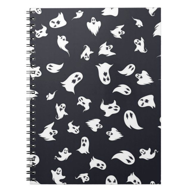 Carnet Motif fantôme (Devant)