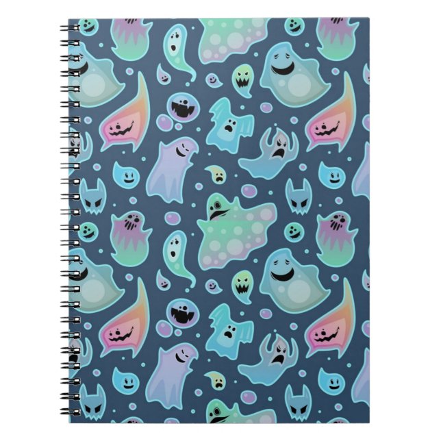 Carnet Motif fantôme (Devant)