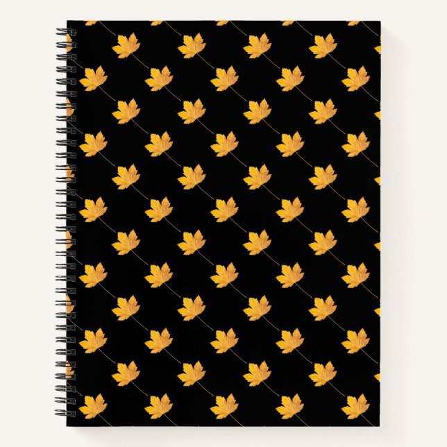 Carnet Motif feuille (Devant)