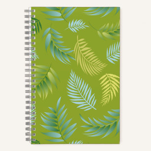 Carnet Motif Feuille tropical 16