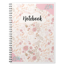 Motif floral beige rose - Élégant féminin