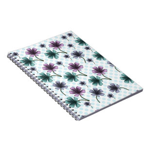 Carnet Motif floral doux Cottagecore   Esthétique pastel