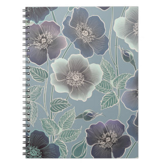 Carnet Motif floral sans soudure. Arrière - plan de fleur