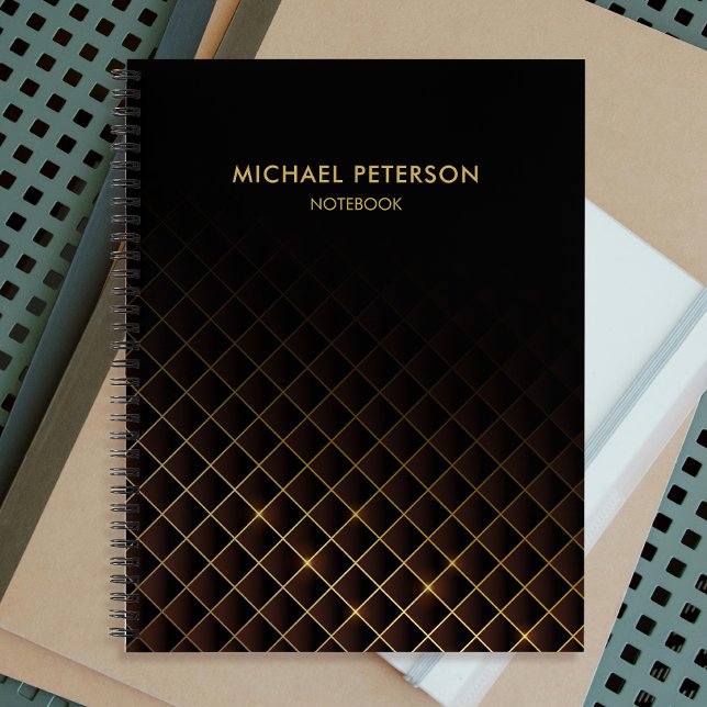 Carnet Motif futuriste diamant (Créateur téléchargé)