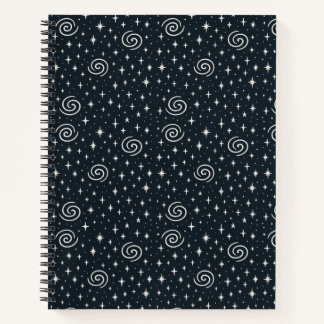 Carnet Motif Galaxy