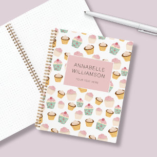Carnet Motif gâteau personnalisé