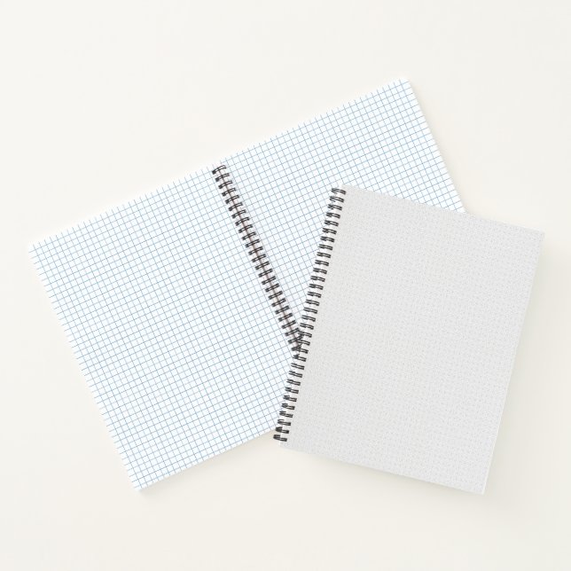 Carnet Motif géométrique blanc et gris avec verrouillage (Intérieur)