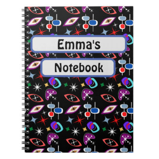 Carnet Motif géométrique coloré