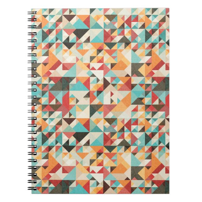 Carnet Motif géométrique de la Terre (Devant)