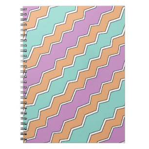 Carnet Motif géométrique en zigzag
