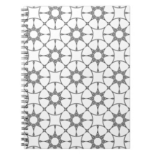Carnet Motif géométrique islamique arabe Design mignon 