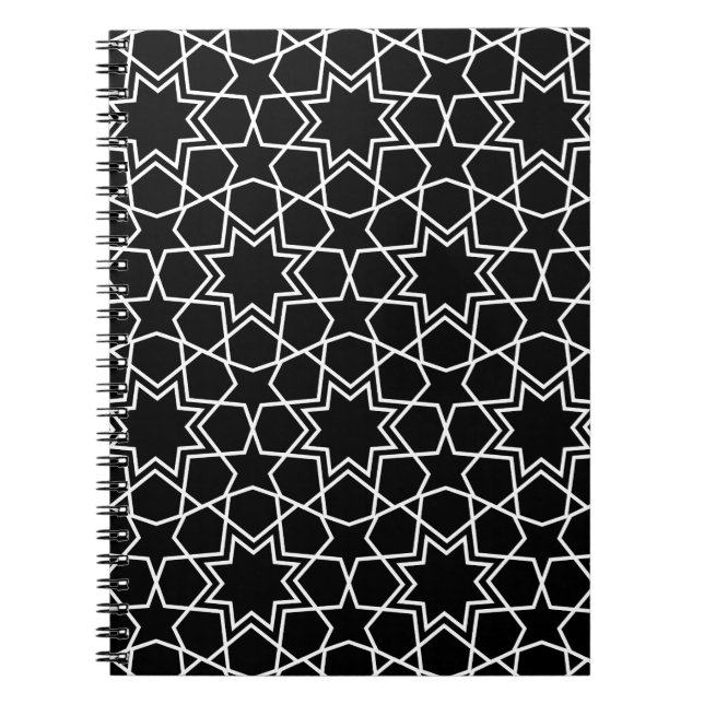 Carnet Motif géométrique islamique Design arabe (Devant)