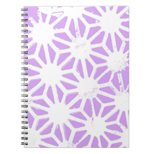 Carnet Motif géométrique Lilac