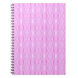 Carnet Motif géométrique rose Lilac et Magenta Diamond