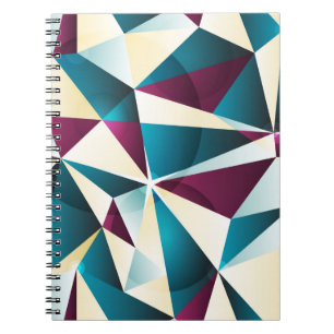 Carnet Motif géométrique sans couture. illustration vinta