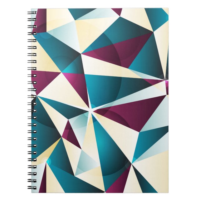 Carnet Motif géométrique sans couture. illustration vinta (Devant)