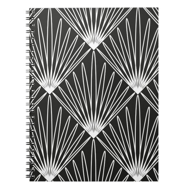 Carnet Motif géométrique transparent (Devant)