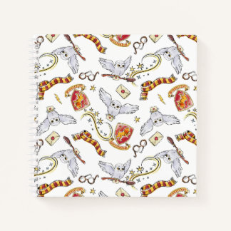 Carnet Motif Hedwig GRYFFINDOR™