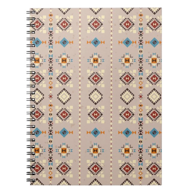 Carnet Motif homogène ethnique (Devant)