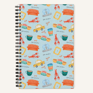 Carnet Motif Icônes Classic FRIENDS™