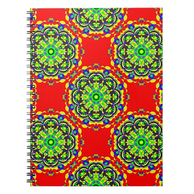 Carnet motif illustrati vintage (Devant)