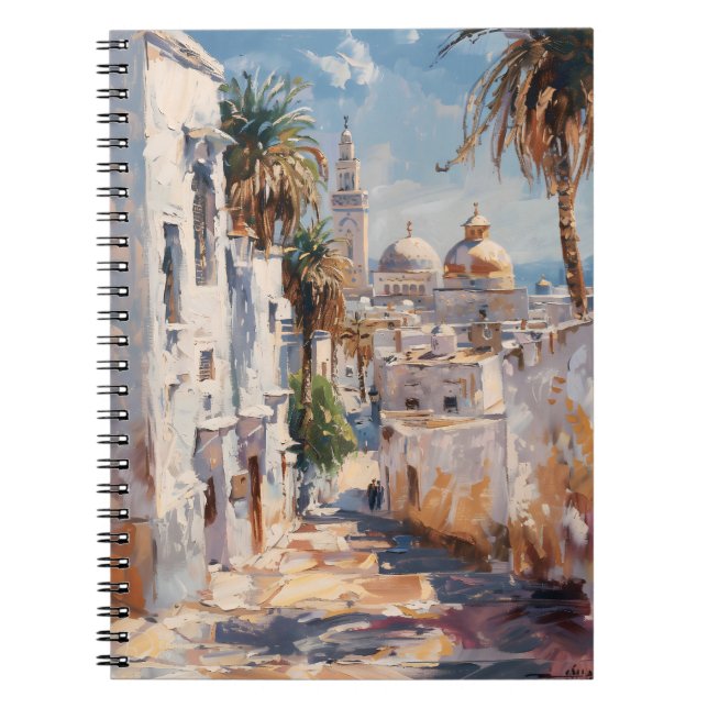 Carnet Motif impressionniste de Tunis (Devant)