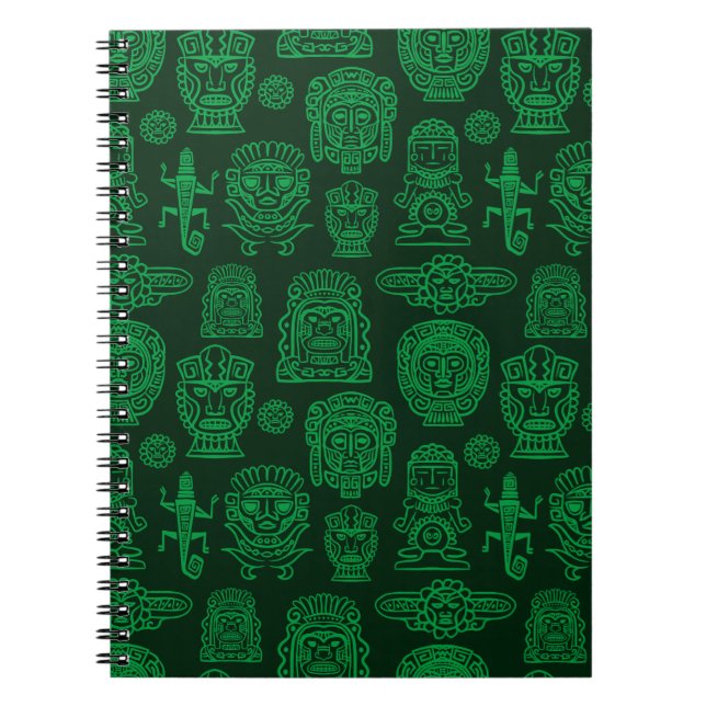 Carnet Motif inspiré par Aztec (Devant)