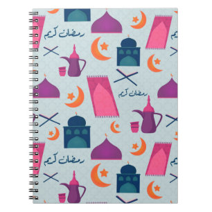 Carnet Motif Joyeux Ramadan