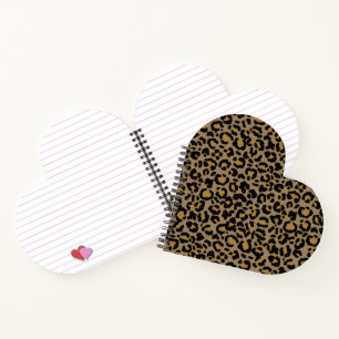 Carnet Motif léopard en naturel 2