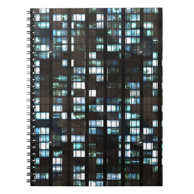 Carnet Motif lumineux de fenêtres (Devant)