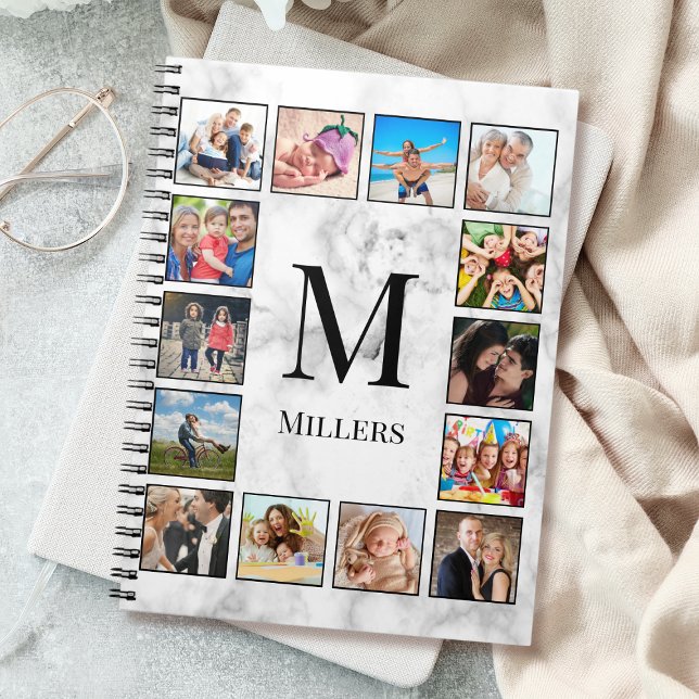 Carnet Motif Marbre blanc en pierre (Créateur téléchargé)