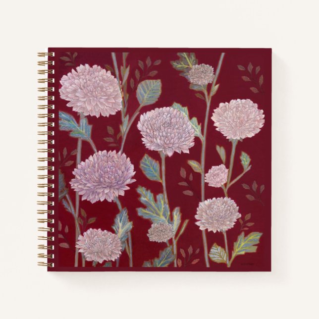 Carnet Motif Marigold (Devant)