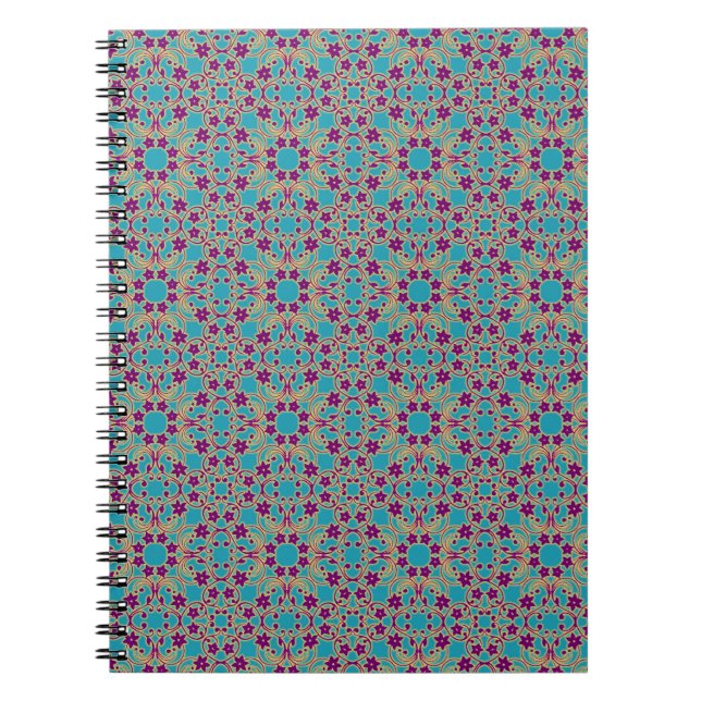 Carnet Motif marocain Arabe (Devant)