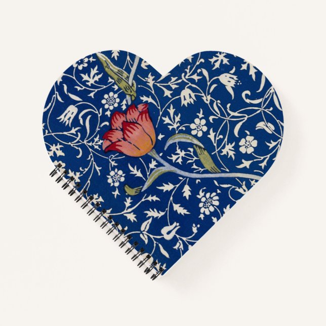 Carnet Motif Medway de William Morris (Devant)