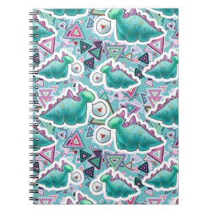 Carnet Motif mignon de dinosaures de bébé