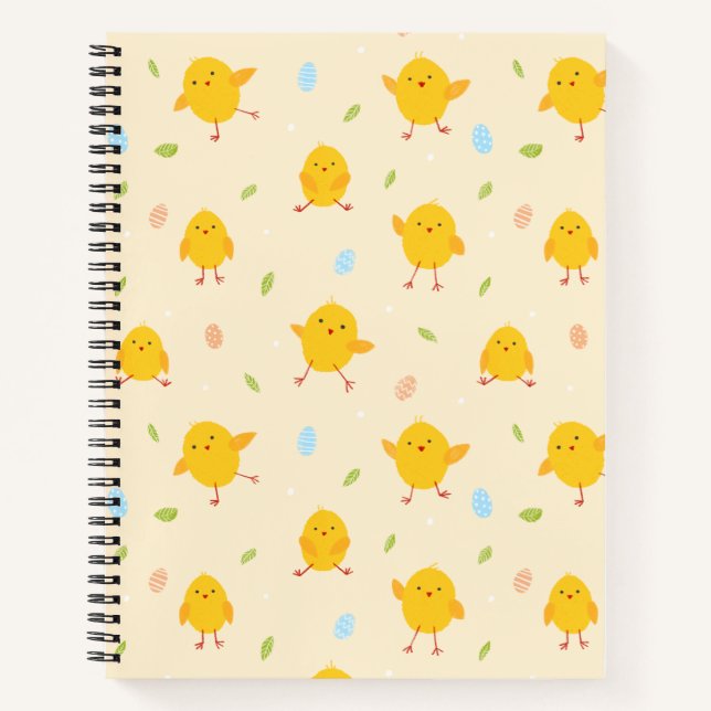 Carnet Motif mignon de Pâques (Devant)