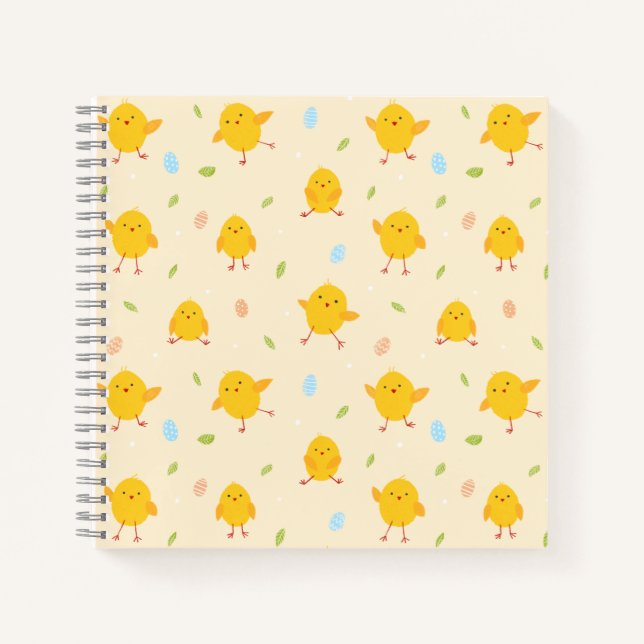 Carnet Motif mignon de Pâques (Devant)