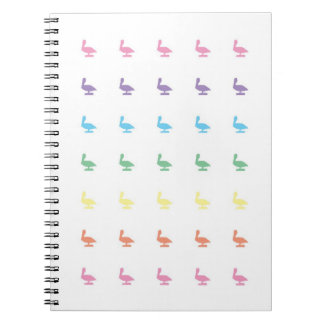 Carnet motif mignon Naples la Floride de pelicane