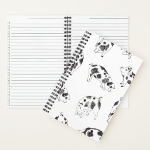 Carnet Motif minimaliste de Cottagecore vintage représent