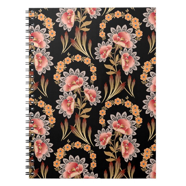 Carnet motif moghol (Devant)