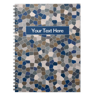 Carnet Motif multicolore Earthy