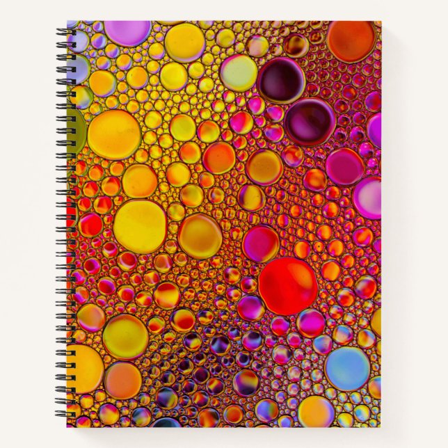 Carnet Motif multicouleur (Devant)