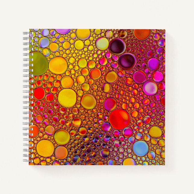 Carnet Motif multicouleur (Devant)