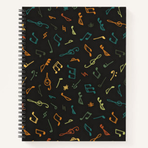 Carnet Motif musical