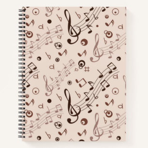 Carnet Motif musical