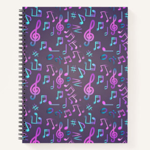 Carnet Motif musical