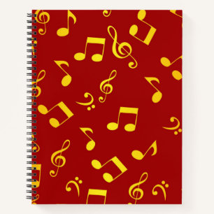 Carnet Motif musical
